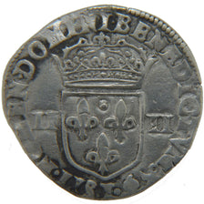 FRANCE, ¼ Ecu, 1601, Bayonne, VF(20-25), Silver, Duplessy #1224, 9.40
