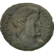 Coin, Magnentius, Maiorina, Trier, VF(20-25), Bronze, RIC:306