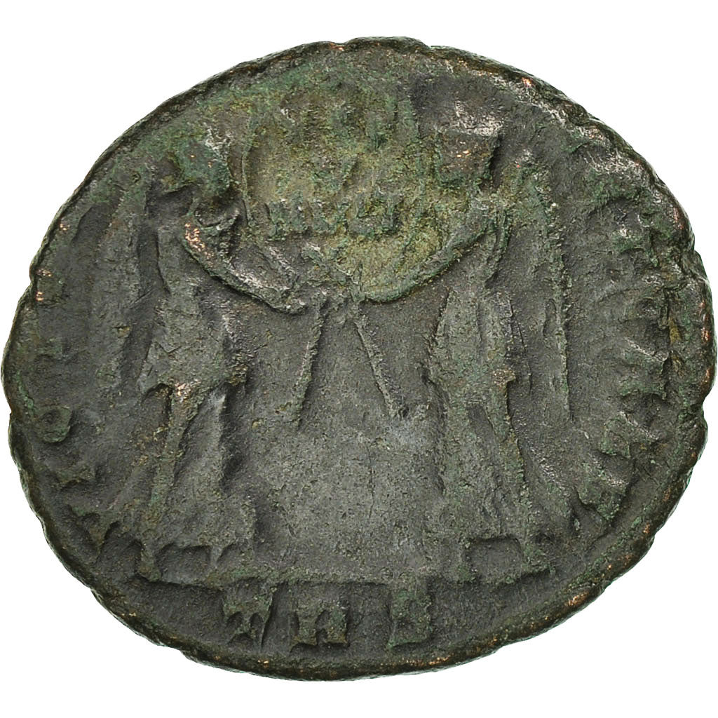 Coin, Magnentius, Maiorina, Trier, VF(20-25), Bronze, RIC:306