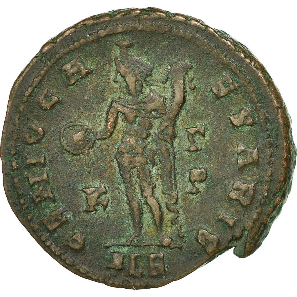 Coin, Maximinus II, Follis, Alexandria, EF(40-45), Bronze, RIC:100a
