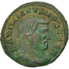 Coin, Galerius, Follis, London, EF(40-45), Bronze, RIC:36