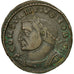 Coin, Constantius I, Follis, Lyons, EF(40-45), Bronze, RIC:166a
