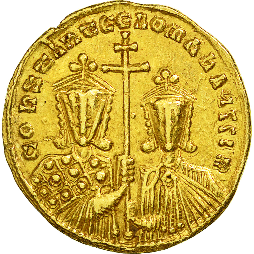 Moneta, Constantine VII Porphyrogenitus, Solidus, Constantinople, BB+, Oro