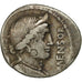 Coin, Farsuleia, Denarius, Rome, VF(30-35), Silver, Crawford:392/1a