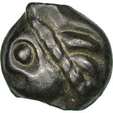 Münze, Leuci, Potin, SS, Potin, Delestrée:227