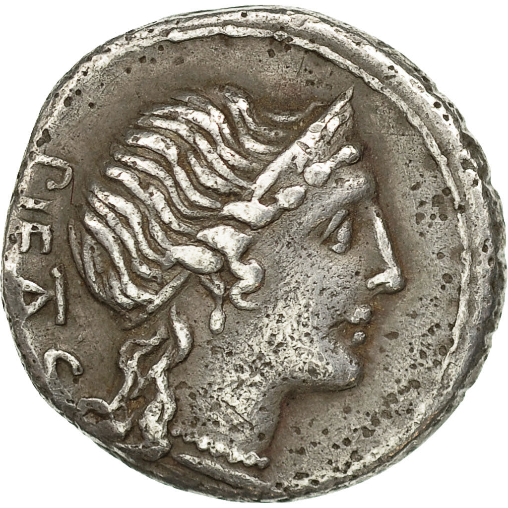 Coin, Herennia, Denarius, Rome, EF(40-45), Silver, Crawford:308/1b