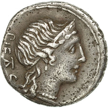 Monnaie, Herennia, Denier, Rome, TTB, Argent, Crawford:308/1b