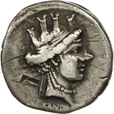 Moneta, Aemilia, Denarius, Rome, EF(40-45), Srebro, Crawford:419/2