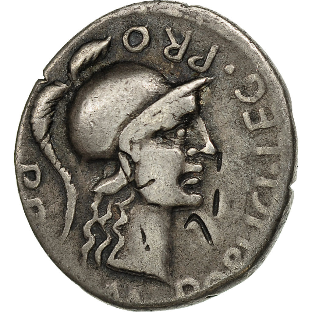 Coin, Pompeia, Denarius, Rome, EF(40-45), Silver, Crawford:469/1a