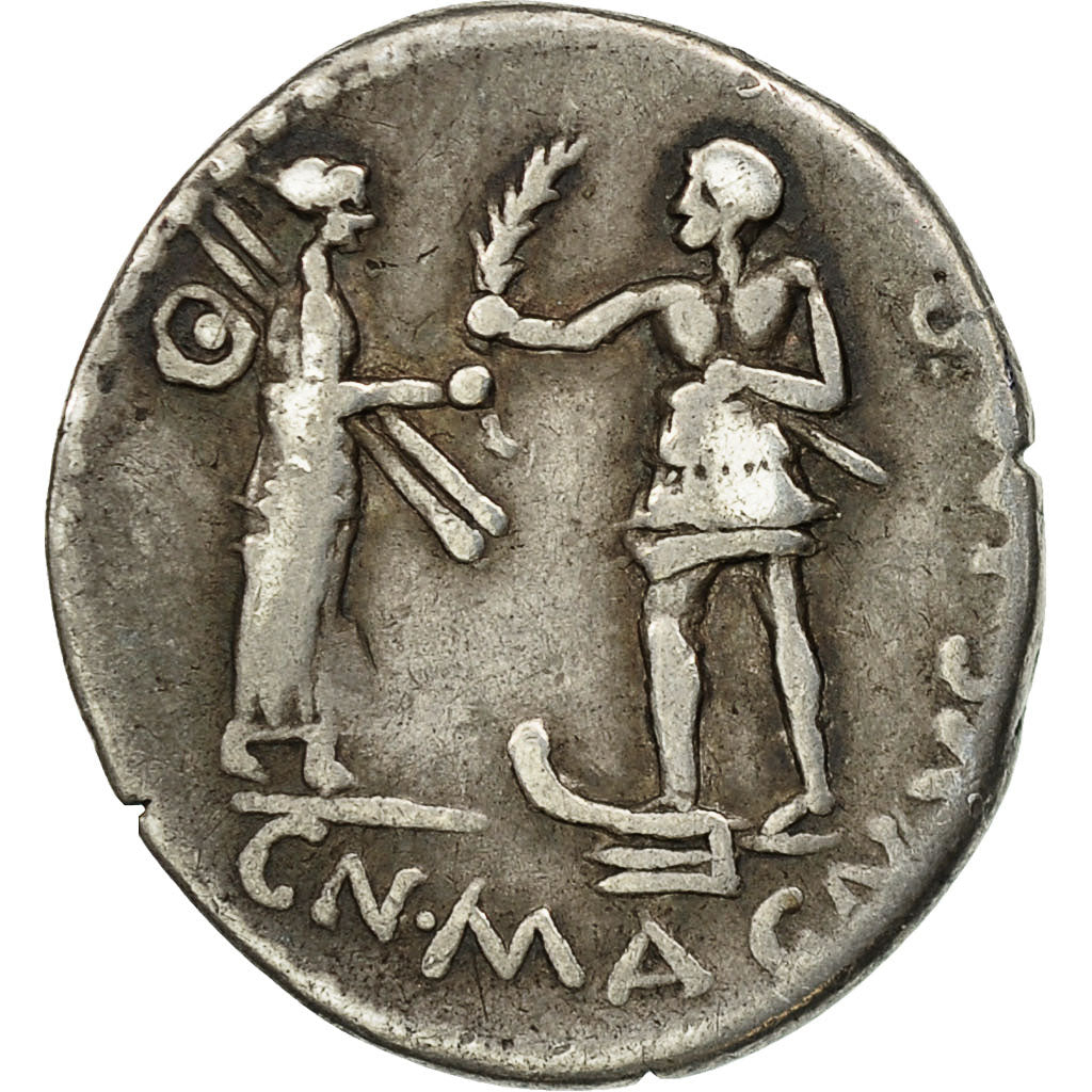 Coin, Pompeia, Denarius, Rome, EF(40-45), Silver, Crawford:469/1a