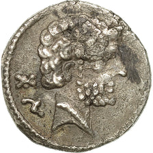 Coin, Spain, Bolskan, Denarius, EF(40-45), Silver