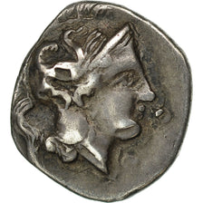 Coin, Calabria, Tarentum, Diobol, AU(50-53), Silver, HN Italy:976
