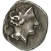 Coin, Calabria, Tarentum, Diobol, AU(50-53), Silver, HN Italy:976