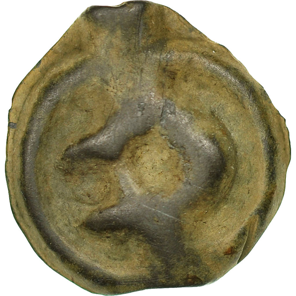 Coin, Turones, Potin, EF(40-45), Potin, Delestrée:3509var