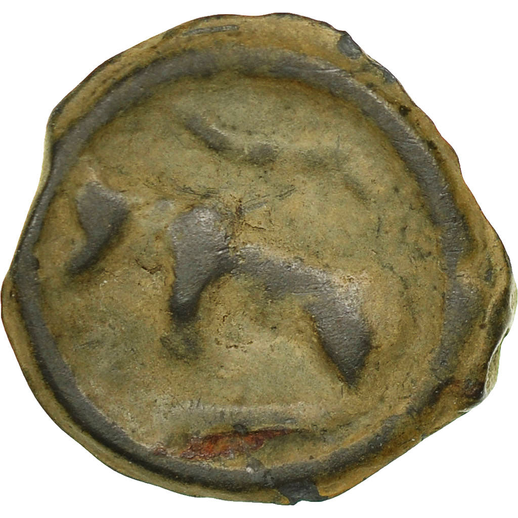 Coin, Turones, Potin, EF(40-45), Potin, Delestrée:3509var