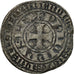 France, Philip IV, Gros Tournois à l'O long, VF(20-25), Silver, Duplessy:214