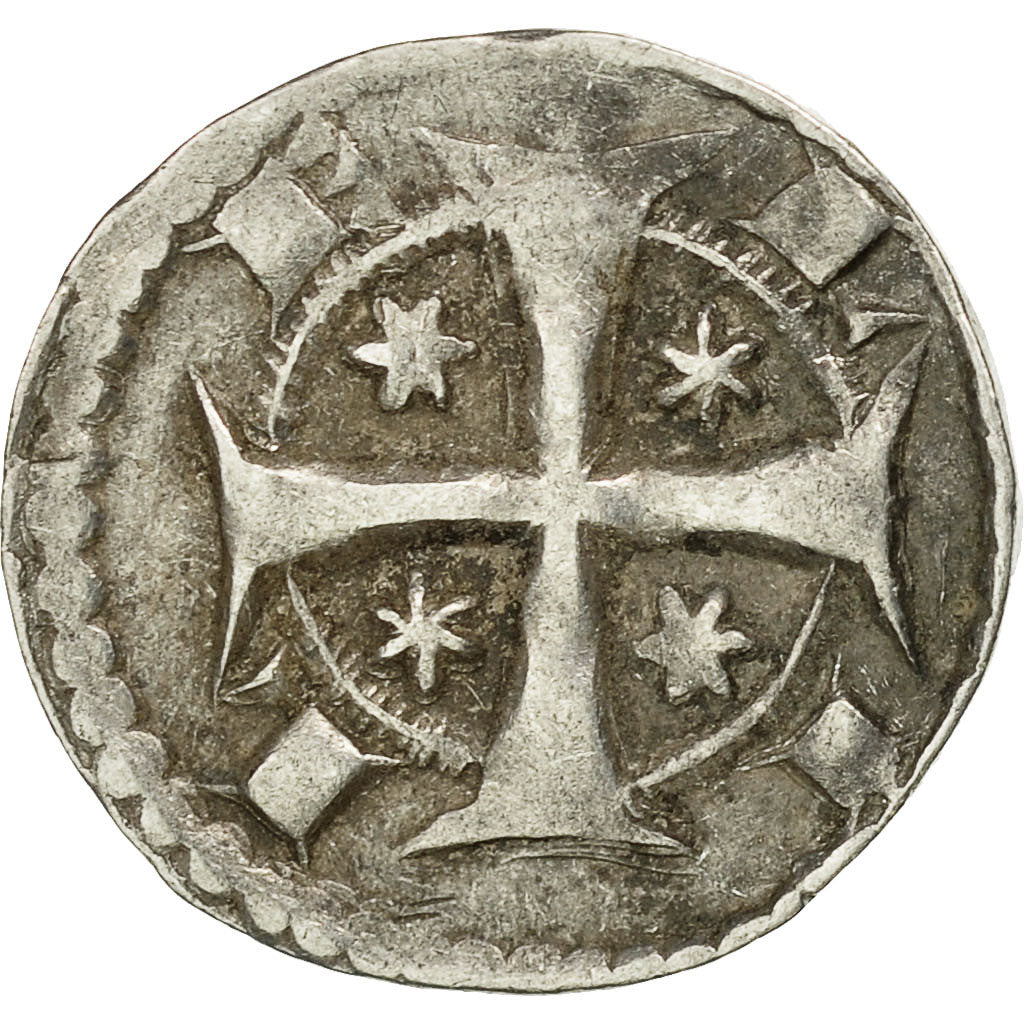 Coin, France, Flanders, Denarius, Lille, EF(40-45), Silver, Ghyssens:275