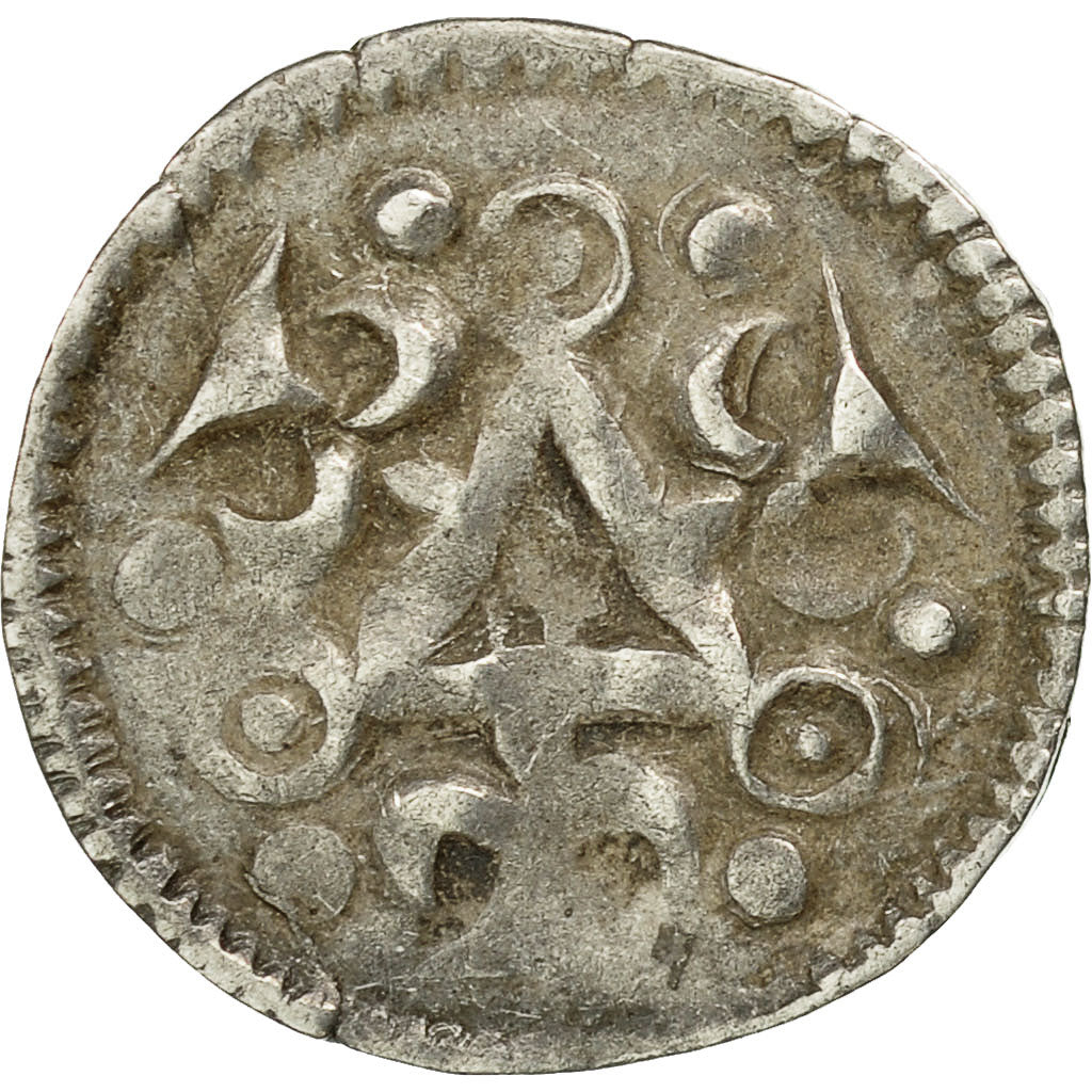 Moneta, Francia, Flanders, Denarius, Lille, BB, Argento, Ghyssens:275
