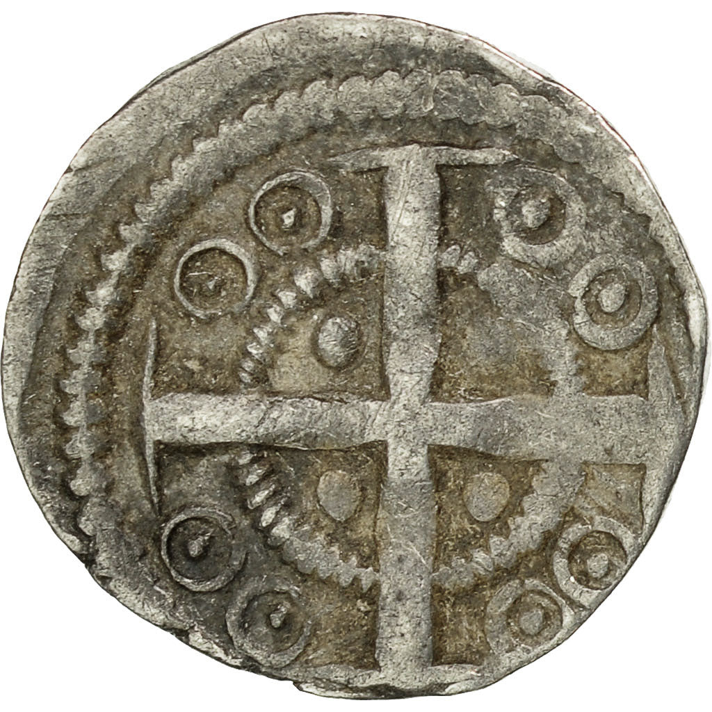Coin, Belgium, Flanders, Anonymous, Denarius, Ypres, VF(30-35), Silver