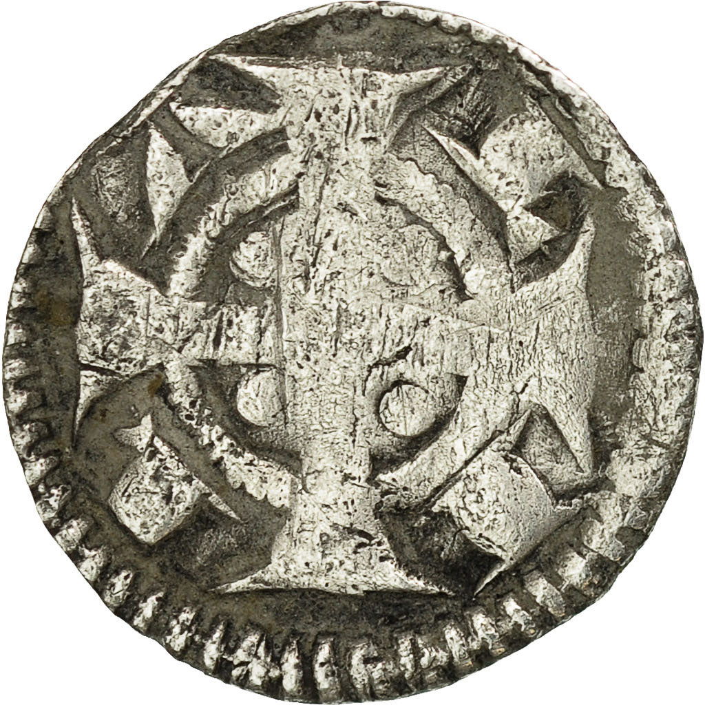 Coin, France, Flanders, Denarius, Lille, VF(20-25), Silver, Ghyssens:262