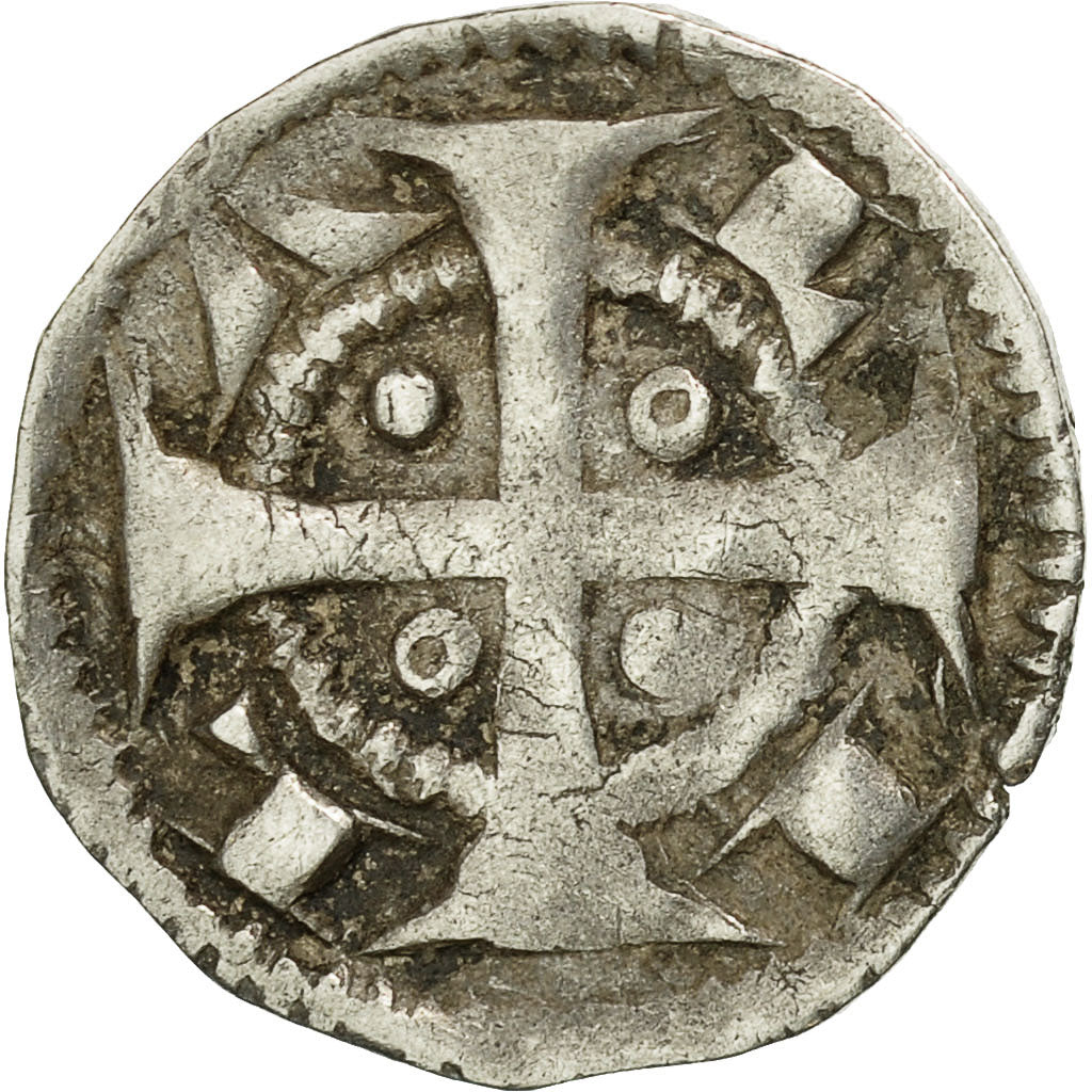 Monnaie, France, Flandre, Denier, Lille, TTB, Argent, Ghyssens:266, Boudeau:2185