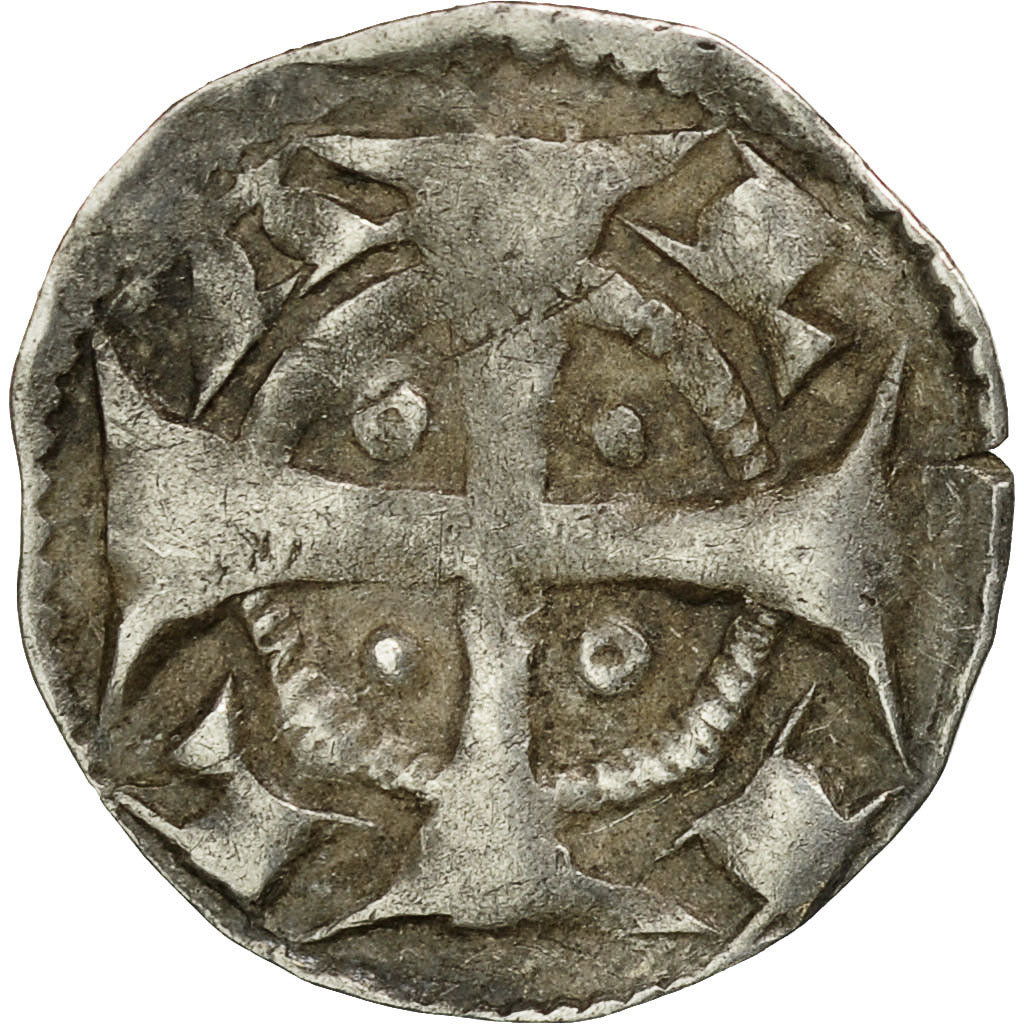 Coin, France, Flanders, Denarius, Lille, EF(40-45), Silver, Ghyssens:266
