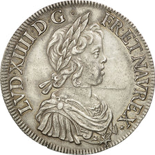 Münze, Frankreich, Louis XIV, Écu à la mèche courte, Ecu, 1643, Paris, VZ