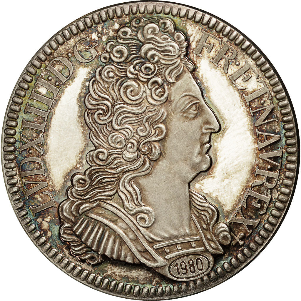 Coin, Germany, Ecu aux 3 couronnes, 1980, Dortmunt, MS(65-70), Silver