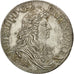 Moneta, Francia, Louis XIV, Écu à la cravate, Ecu, 1680, Amiens, SPL-