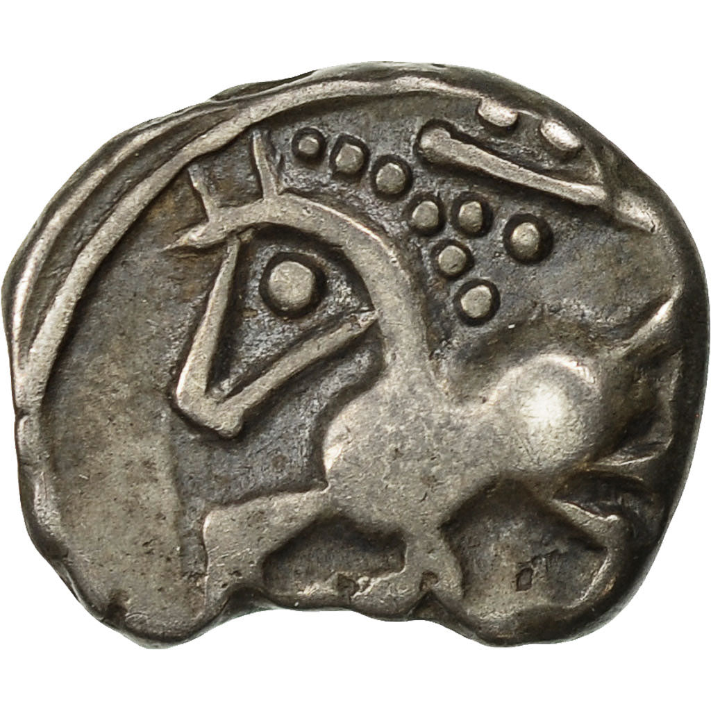 Coin, Allobroges, Denarius, AU(50-53), Silver, Delestrée:3113