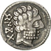 Coin, Spain, Barskunes, Denarius, EF(40-45), Silver