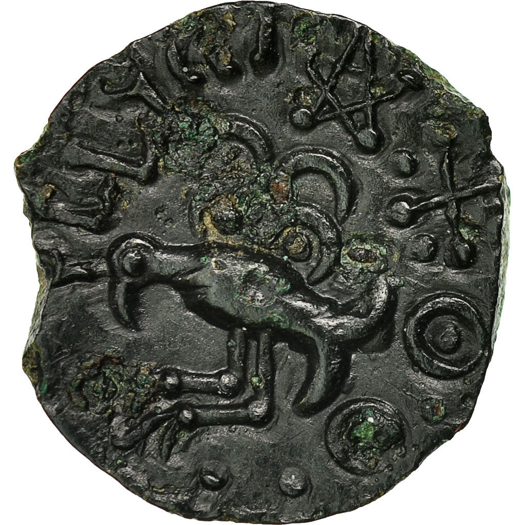 Moneta, Senones, Bronze, SPL-, Bronzo, Delestrée:2635