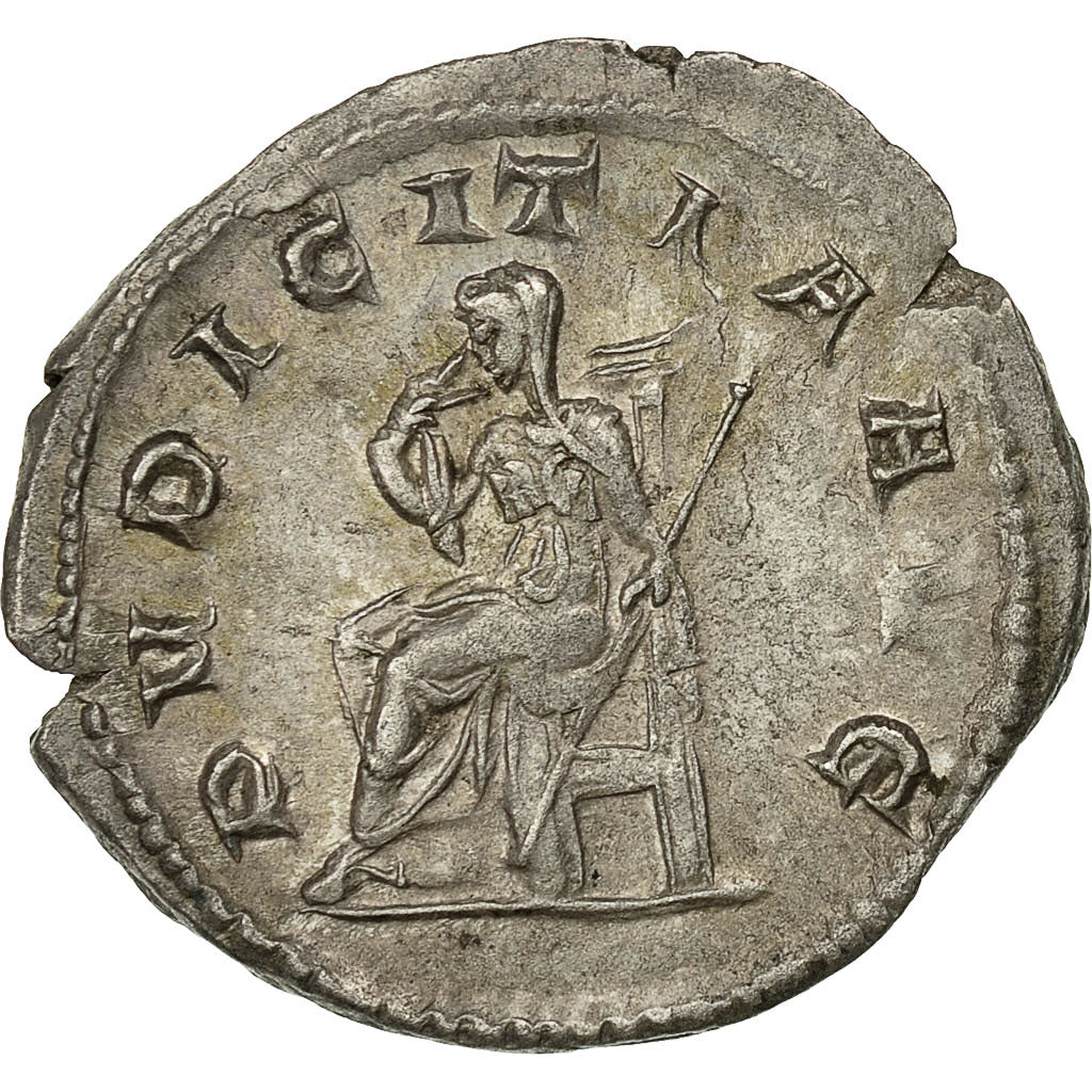 Coin, Herennia Etruscilla, Antoninianus, Rome, AU(55-58), Billon, RIC:59b