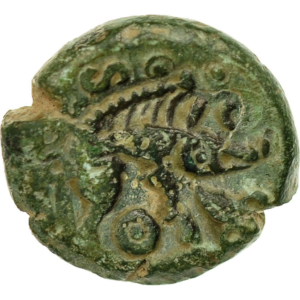 Moneda, Ambiani, Bronze, MBC, Bronce, Delestrée:449