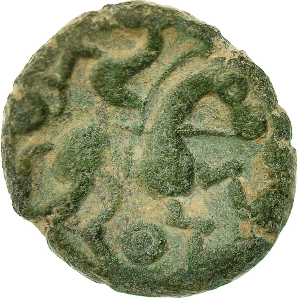 Coin, Ambiani, Bronze, VF(30-35), Bronze, Delestrée:429