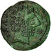 Moneda, Ambiani, Bronze IMONIN au cavalier, MBC+, Bronce, Delestrée:502