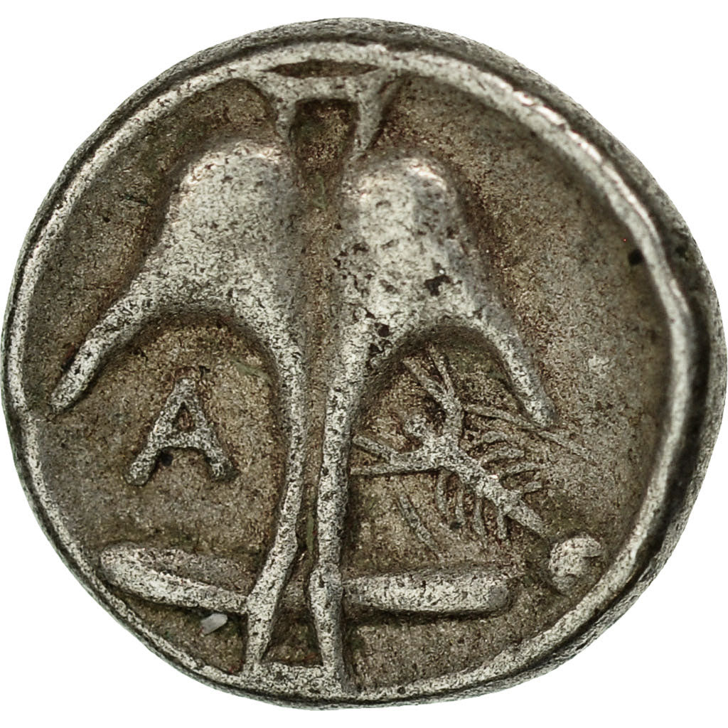 Coin, Thrace, Apollonia Pontica, Diobol, AU(50-53), Silver