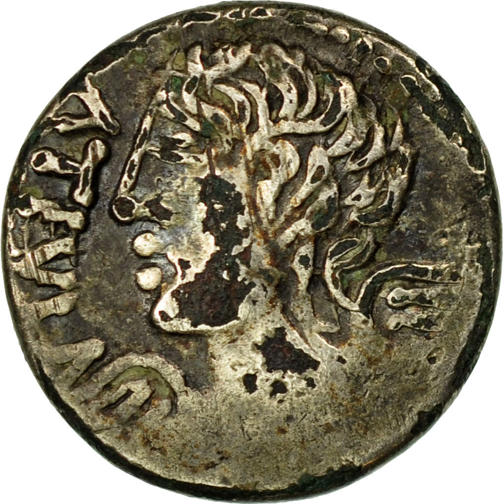 Münze, Remi, Denarius, SS, Silber, Delestrée:641