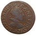 FRANCE, Double tournois, buste juvénile, Double Tournois, 1628, Lyons, VF(30-35)