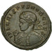 Coin, Crispus, Follis, Trier, MS(60-62), Bronze, RIC:372