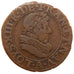FRANCE, Double tournois, buste juvénile, Double Tournois, 1628, Paris, KM #61.1,