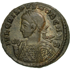 Coin, Crispus, Follis, Trier, AU(50-53), Bronze, RIC:394