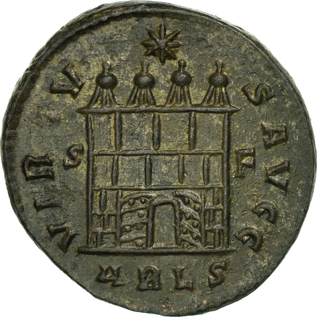 Coin, Constantine I, Follis, Arles, MS(63), Bronze, RIC:313