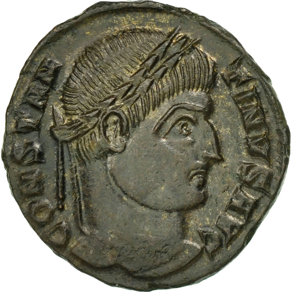 Coin, Constantine I, Follis, Contemporary imitation, MS(63), Bronze