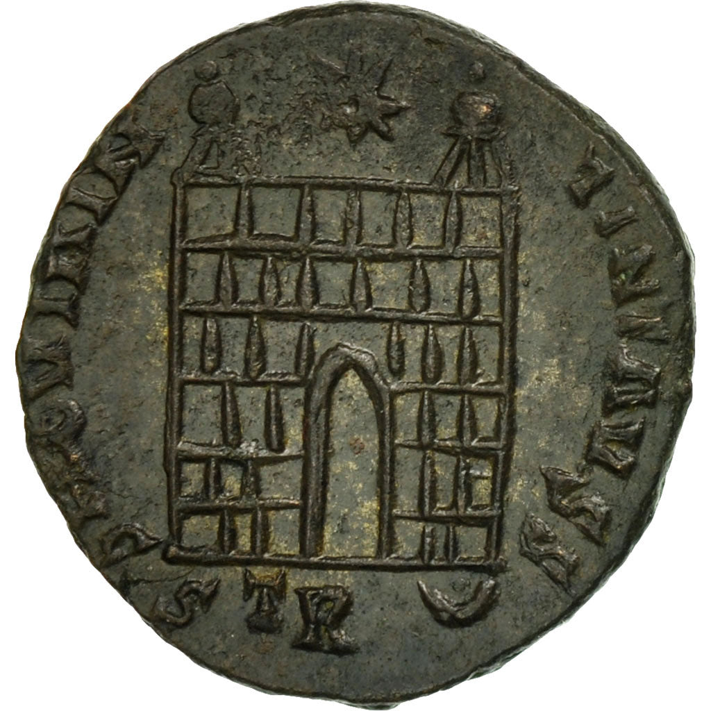 Coin, Constantine I, Follis, Contemporary imitation, MS(63), Bronze