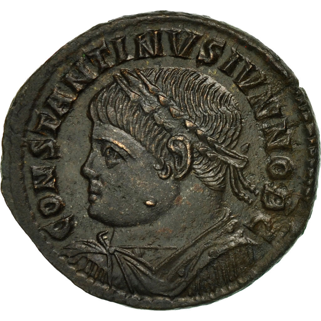 Coin, Constantine II, Follis, Arles, MS(64), Bronze, RIC:315