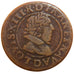 FRANCE, Double Tournois, Lyons, VF(20-25), Copper, Gadoury #9, 2.70