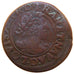 FRANCE, Double tournois, buste laurée et drapé, Double Tournois, 1631, Lyon, KM 
