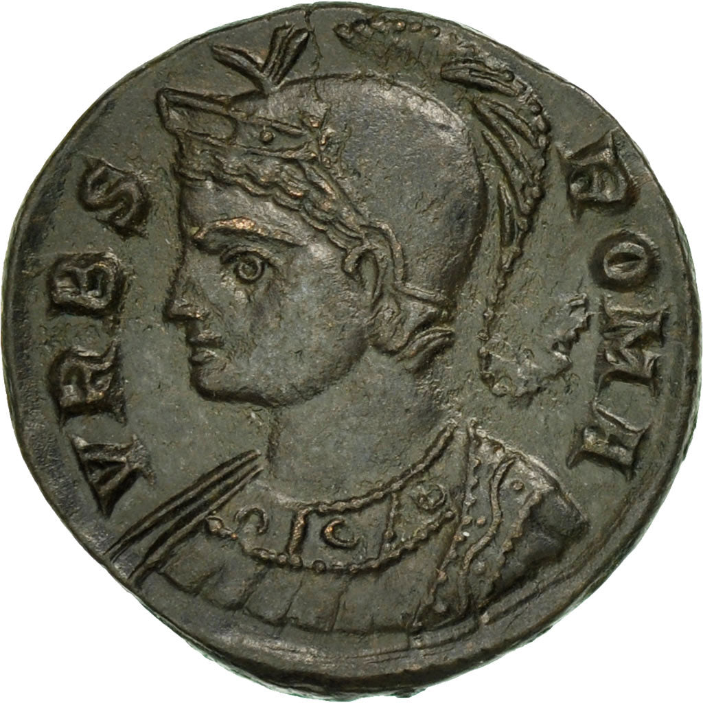 Coin, City Commemoratives, Follis, Arles, MS(63), Bronze, RIC:351