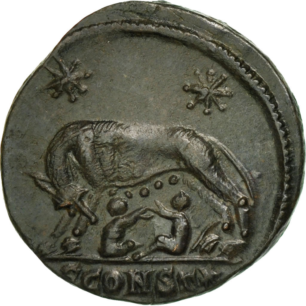 Coin, City Commemoratives, Follis, Arles, MS(63), Bronze, RIC:351